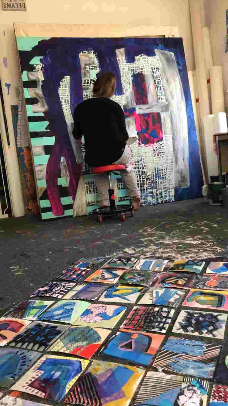 Megan Stone, BFA, Painting and Art History minor, 2014 Spotlight